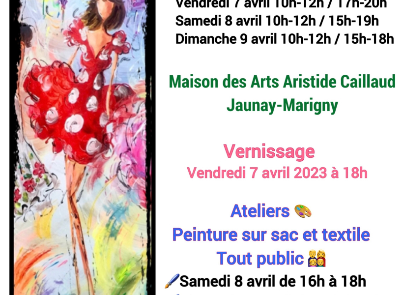 Exposition Maison des Arts Jaunay-Marigny