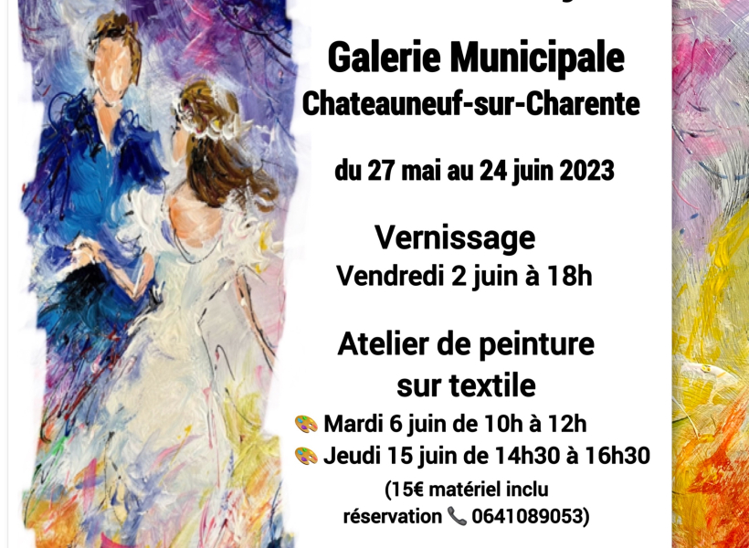 Exposition Galerie Municipale Chateauneuf-sur-Charente